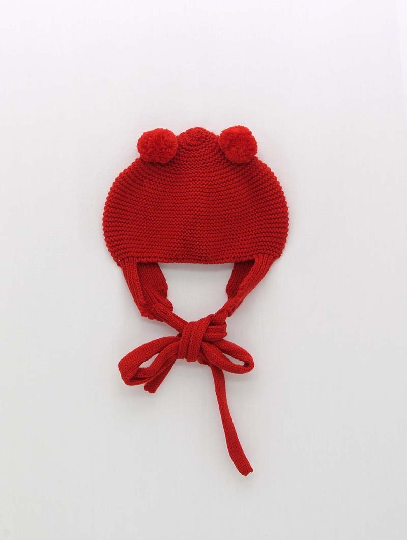 Gorro com pompones