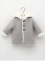 Baby duffle coat with hood