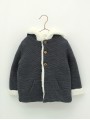 Baby duffle coat with hood