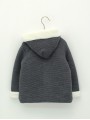 Baby duffle coat with hood