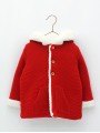 Baby duffle coat with hood
