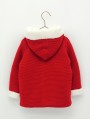 Baby duffle coat with hood