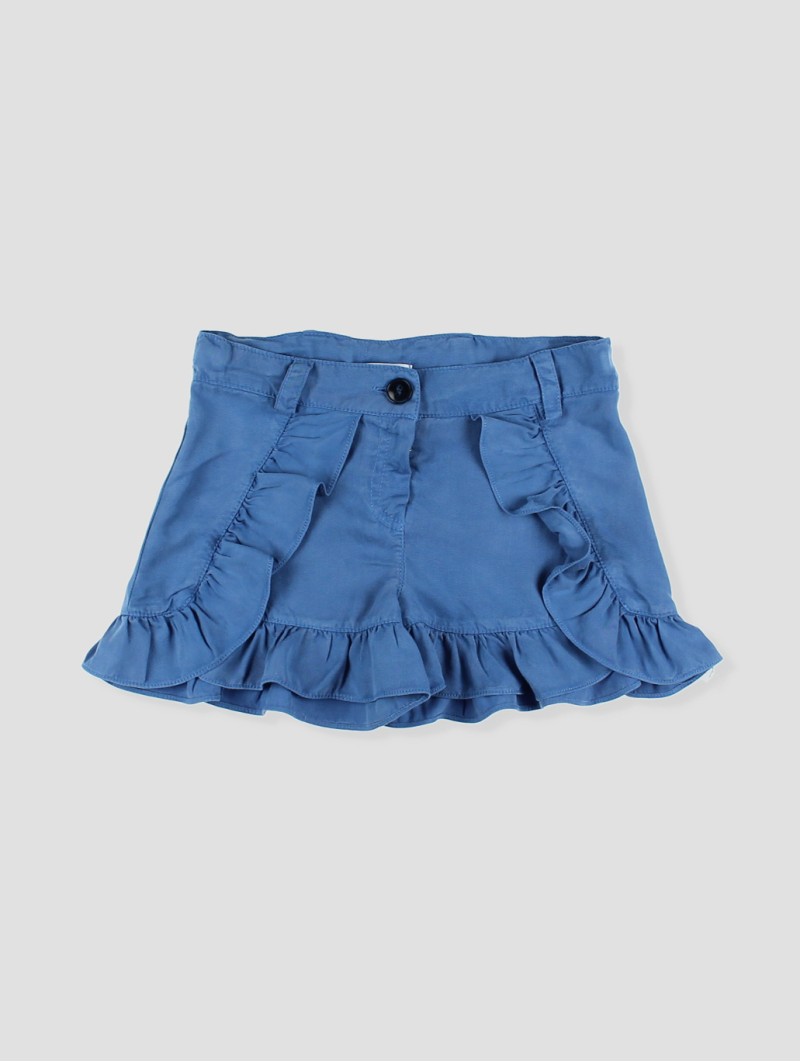 Girls' ruffled shorts