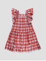 Tokio long checkered dress