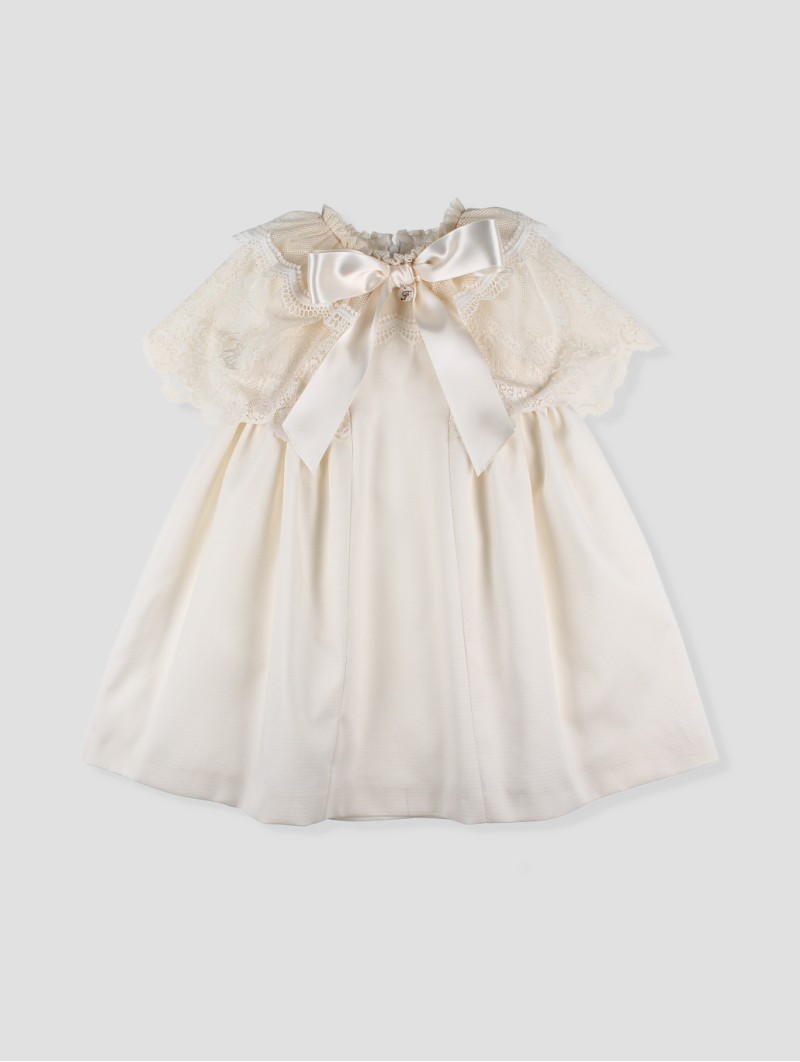 Roma cape effect dress