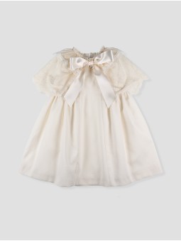 Vestido efeito capa Roma