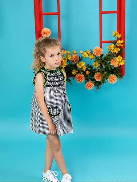 Vestido vichy Capri