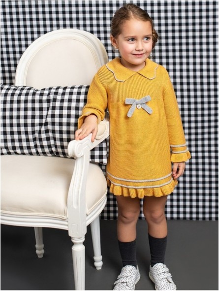 Vestido punto Oro