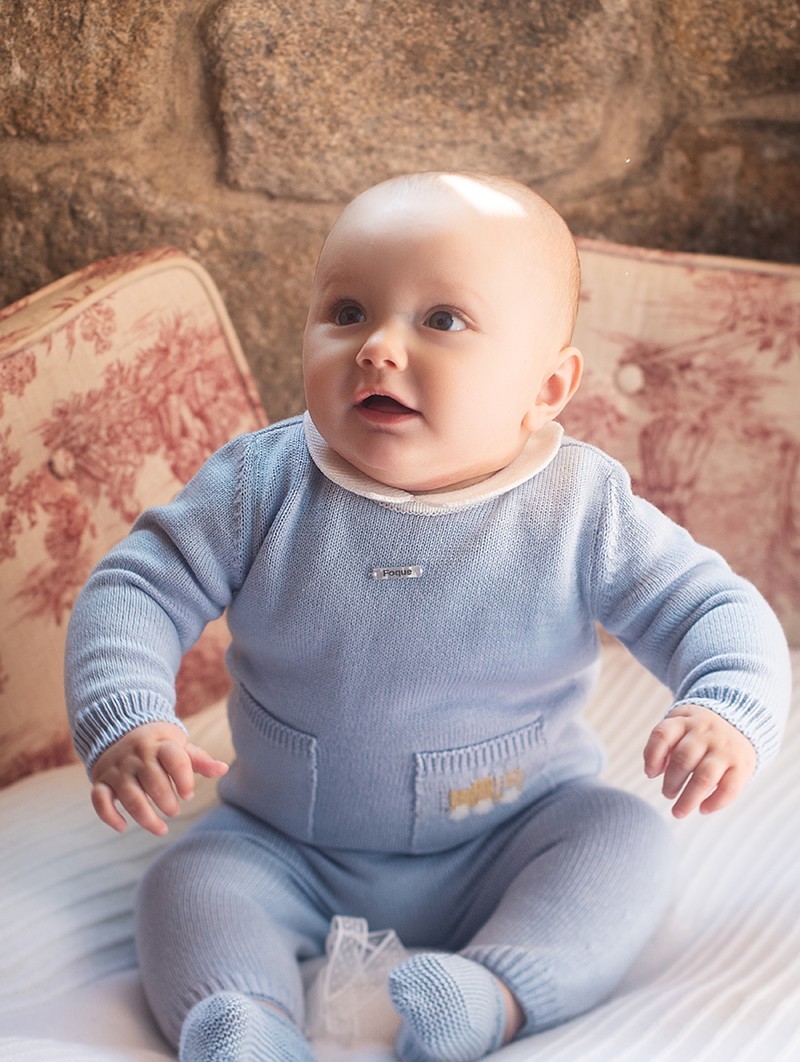 Camión footless knitted trousers