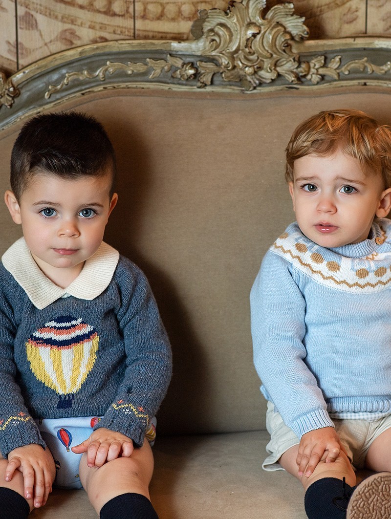 Camión Greek key sweater