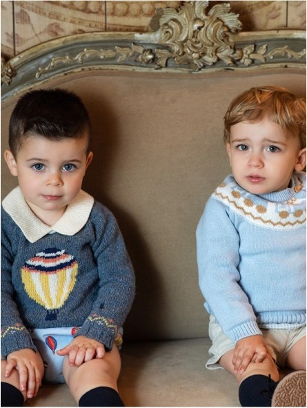Camión Greek key sweater