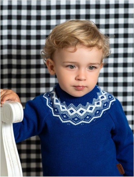 Klein Greek key sweater