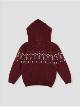 Jersey con Capucha Burgundy