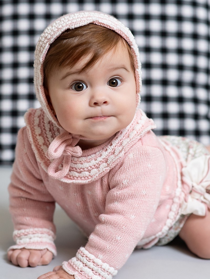 Liberty knitted and fabric set for girls