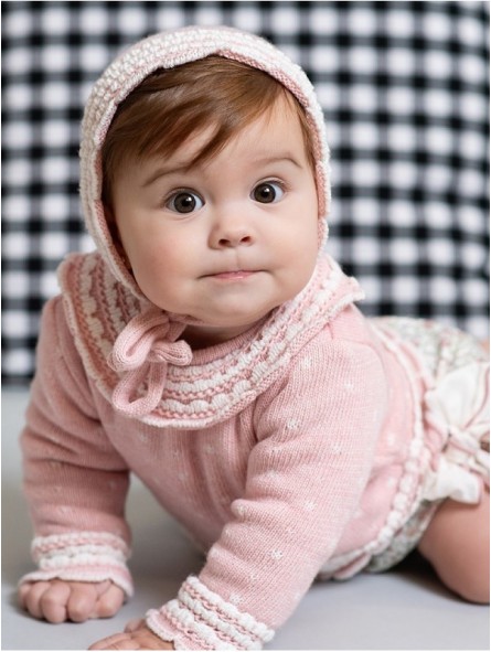 Liberty knitted and fabric set for girls