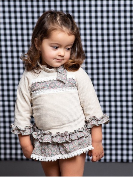 Conjunto niña Gofre