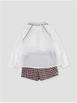 Conjunto niño Burgundy