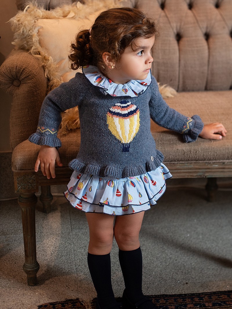 Conjunto niña Globos