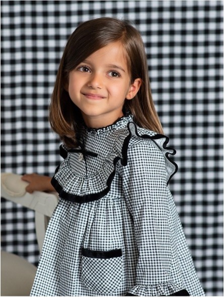 Vestido vichy Plumeti