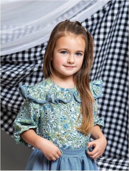 Blusa flores Klein