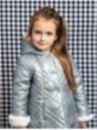 A-line quilted coat