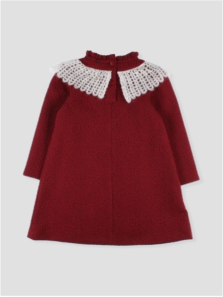 Vestido Punto Roma Burgundy