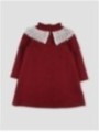 Vestido Punto Roma Burgundy