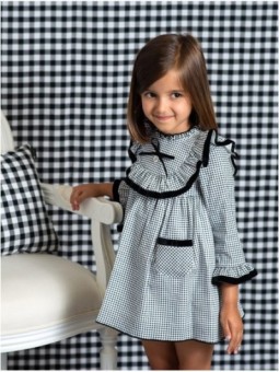 Vestido vichy Plumeti