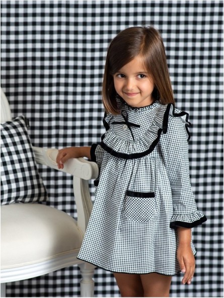 Vestido vichy Plumeti
