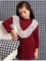 Vestido Punto Roma Burgundy