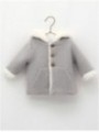 Baby duffle coat with hood