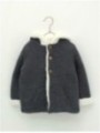 Baby duffle coat with hood