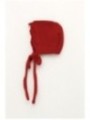 Knitted bonnet with wave