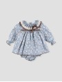 La Cabaña baby dress with bloomer