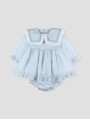 Arrullo baby girl dress with bloomers
