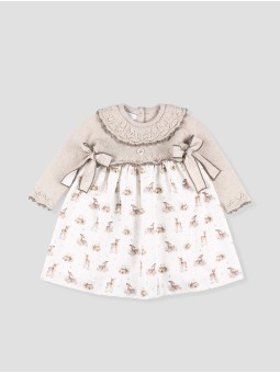La montaña baby girl dress