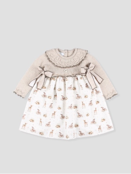 La montaña baby girl dress
