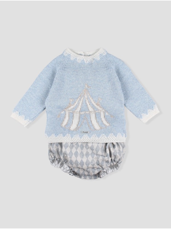 Jubón e cuequinha criança O Circo