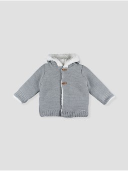 Baby knitted coat