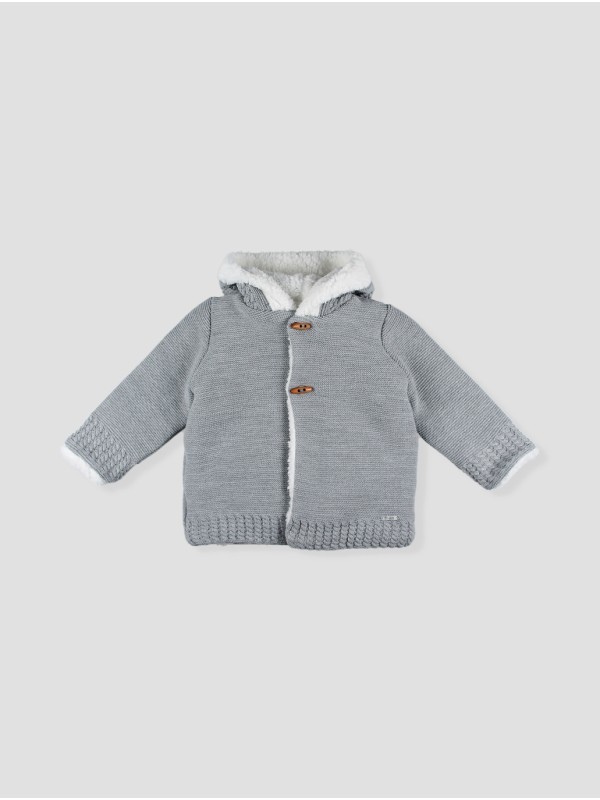 Baby knitted coat