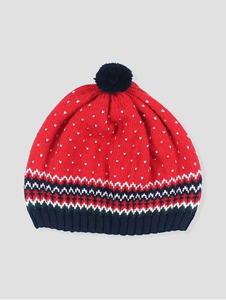 Gorro com pompón Bolachas de Jengibre