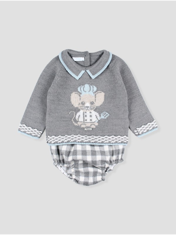 Los Fogones baby boy set