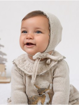 La Montaña knitted bonnet