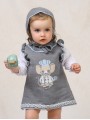 Los Fogones girl knitted dress