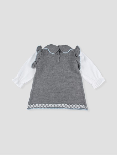 Los Fogones girl knitted dress