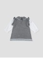 Los Fogones girl knitted dress