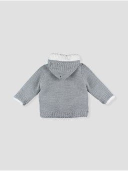 Baby knitted coat