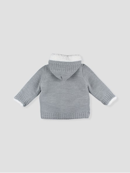 Baby knitted coat