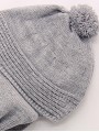 Gorro bufanda com pompón