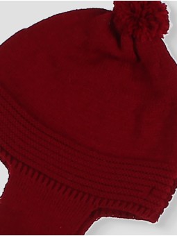 Gorro bufanda com pompón